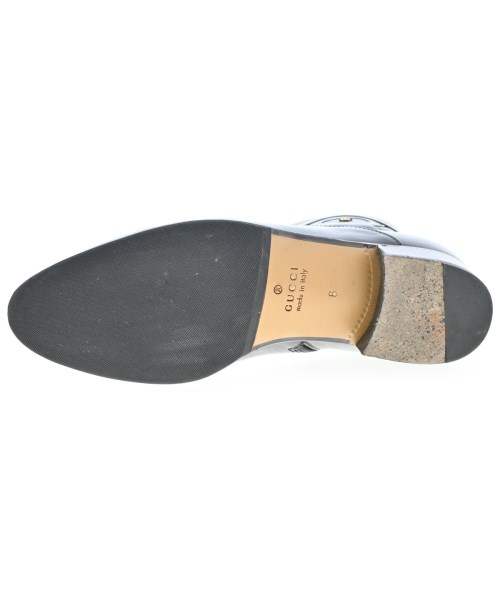 GUCCI（グッチ）ブーツ 黒 サイズ:UK6(24.5cm位) メンズ/2200678347041