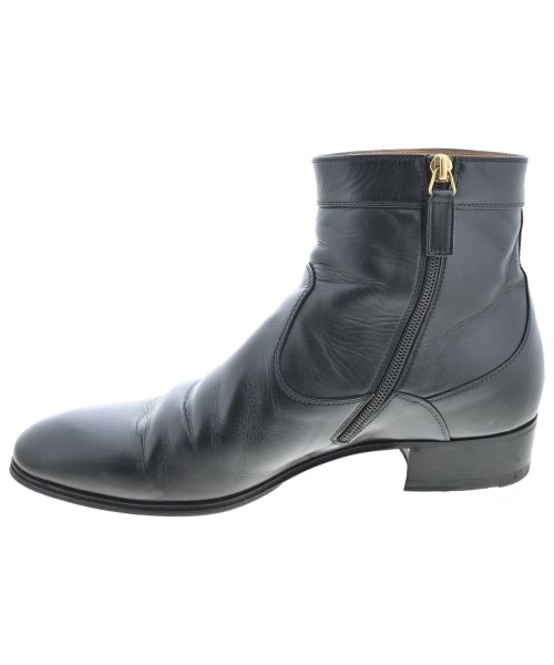 GUCCI（グッチ）ブーツ 黒 サイズ:UK6(24.5cm位) メンズ/2200678347041