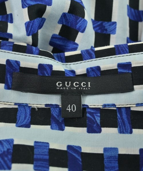GUCCI（グッチ）カジュアルシャツ 青 サイズ:40(M位) レディース/2200678399033