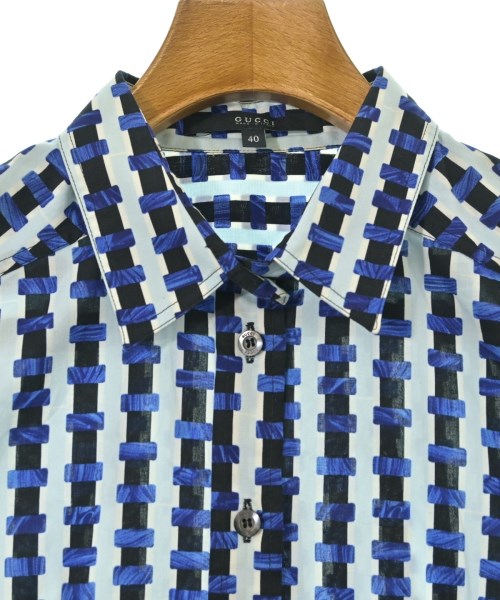 GUCCI（グッチ）カジュアルシャツ 青 サイズ:40(M位) レディース/2200678399033