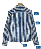 GUCCI（グッチ）カジュアルシャツ 青 サイズ:40(M位) レディース/2200678399033