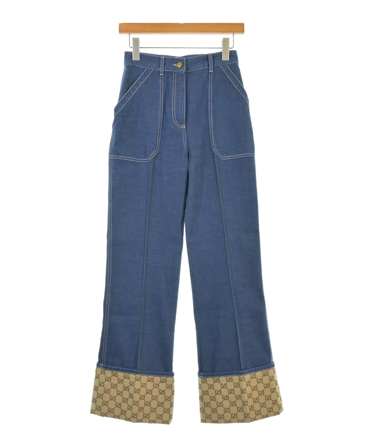 GUCCI（グッチ）デニムパンツ 青 サイズ:22(XXS位) メンズ
