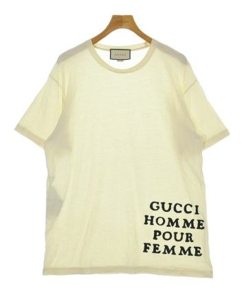 GUCCI（グッチ）Tシャツ・カットソー 白 サイズ:M メンズ