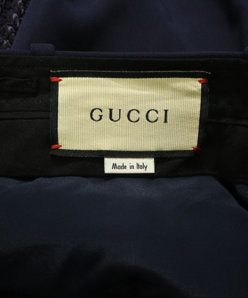 GUCCI（グッチ）スラックス 紺 サイズ:36(XS位) レディース/2200678993187