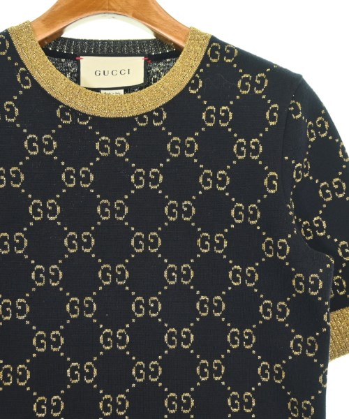 GUCCI（グッチ）ニット・セーター 紺 サイズ:S レディース/2200679069010