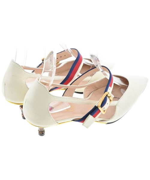 GUCCI（グッチ）パンプス 白 サイズ:EU37(23.5cm位) レディース/2200677080857
