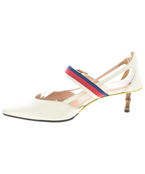 GUCCI（グッチ）パンプス 白 サイズ:EU37(23.5cm位) レディース/2200677080857