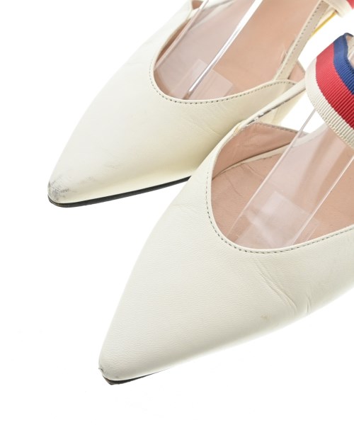 GUCCI（グッチ）パンプス 白 サイズ:EU37(23.5cm位) レディース/2200677080857