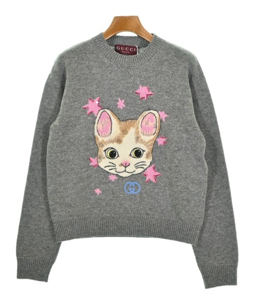 GUCCI(グッチ)ニット・セーター グレー サイズ:XS/2200679426028