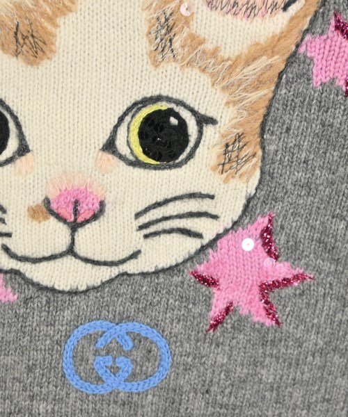 GUCCI（グッチ）ニット・セーター グレー サイズ:XS レディース/2200679426028