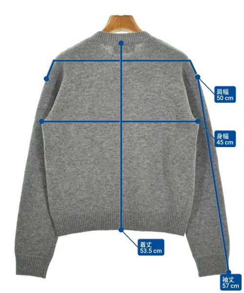 GUCCI（グッチ）ニット・セーター グレー サイズ:XS レディース/2200679426028