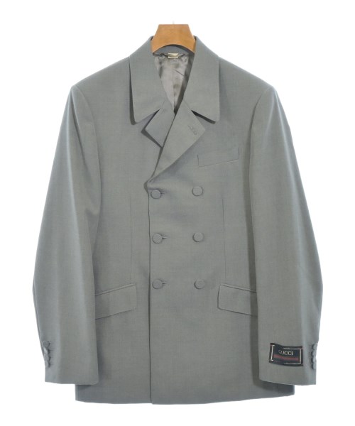 GUCCI(グッチ)テーラードジャケット グレー サイズ:48(L位)/2200679442011