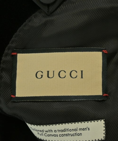 GUCCI（グッチ）テーラードジャケット 黒 サイズ:36(XS位) レディース/2200655472148