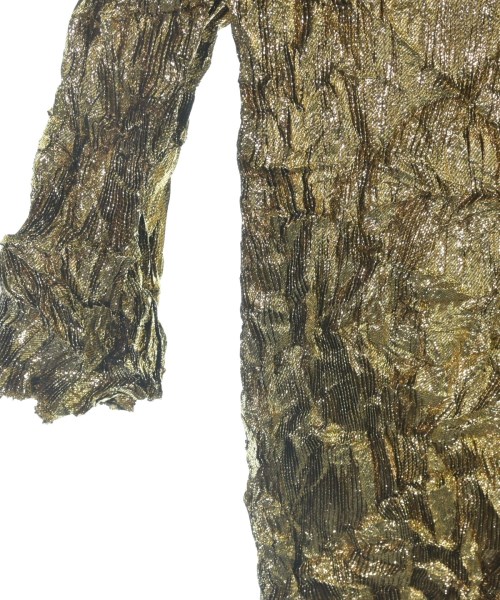 GUCCI（グッチ）ワンピース ゴールド サイズ:42(M位) レディース/2200655472209