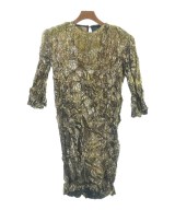 GUCCI（グッチ）ワンピース ゴールド サイズ:42(M位) レディース/2200655472209