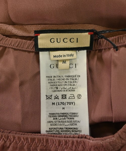 GUCCI（グッチ）ひざ丈スカート ピンク サイズ:M レディース/2200655472223