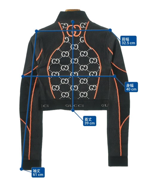 GUCCI（グッチ）Tシャツ・カットソー 黒 サイズ:S レディース/2200655472230