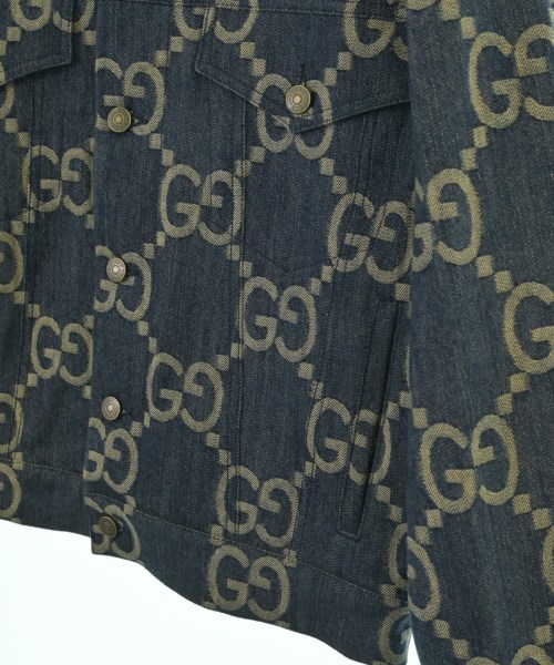 GUCCI（グッチ）デニムジャケット 紺 サイズ:44(S位) メンズ/2200679613015