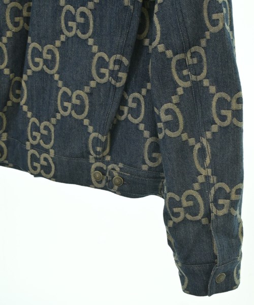 GUCCI（グッチ）デニムジャケット 紺 サイズ:44(S位) メンズ/2200679613015