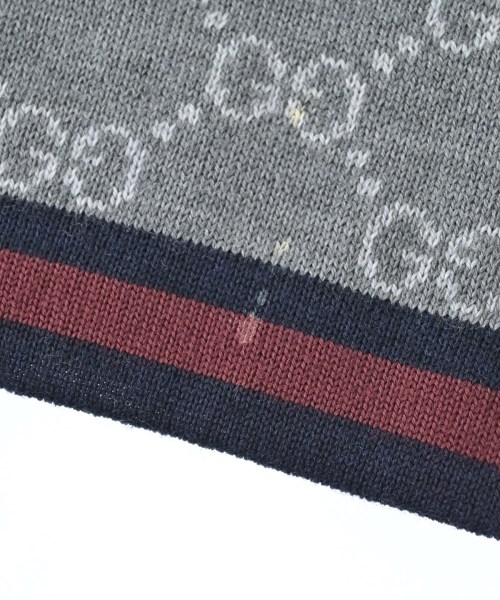 GUCCI（グッチ）マフラー グレー サイズ:- メンズ/2200679720034