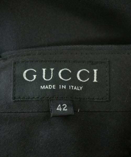 GUCCI（グッチ）スラックス 黒 サイズ:42(M位) レディース/2200679994053