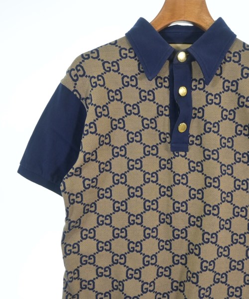 GUCCI（グッチ）ポロシャツ 紺 サイズ:XS レディース/2200680093035