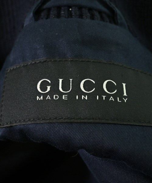 GUCCI（グッチ）ブルゾン 紺 サイズ:48(L位) メンズ/2200680114013