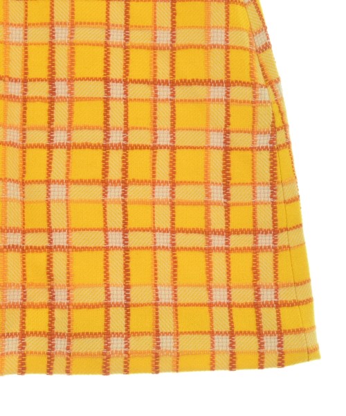 GUCCI（グッチ）ミニスカート 黄 サイズ:36(XS位) レディース/2200680453075