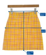 GUCCI（グッチ）ミニスカート 黄 サイズ:36(XS位) レディース/2200680453075