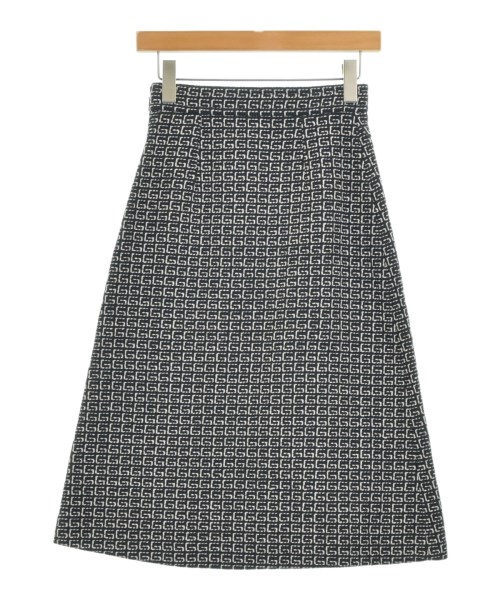 GUCCI（グッチ）ひざ丈スカート 黒 サイズ:36(XS位) レディース/2200675018081