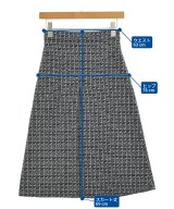 GUCCI（グッチ）ひざ丈スカート 黒 サイズ:36(XS位) レディース/2200675018081