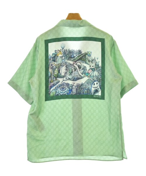 GUCCI（グッチ）カジュアルシャツ 緑 サイズ:48(L位) メンズ/2200681140035
