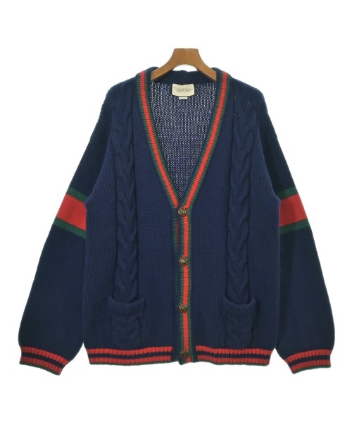 GUCCI(グッチ)カーディガン 紺 サイズ:F/2200681393011