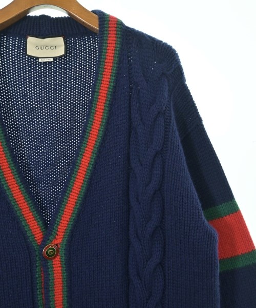 GUCCI（グッチ）カーディガン 紺 サイズ:F メンズ/2200681393011