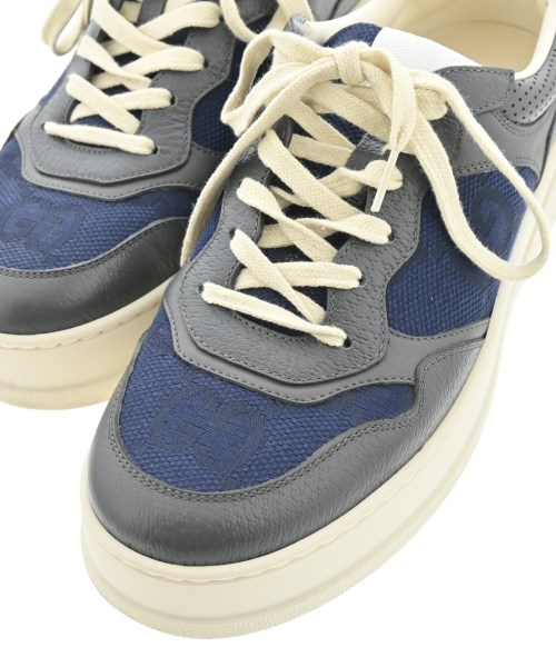 GUCCI（グッチ）スニーカー 紺 サイズ:UK8 1/2(27cm位) メンズ/2200681393059