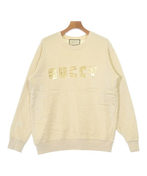 GUCCI(グッチ)スウェット ベージュ サイズ:M/2200633855093