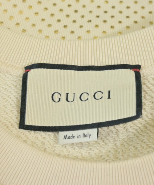 GUCCI（グッチ）スウェット ベージュ サイズ:M メンズ/2200633855093