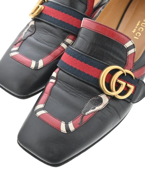GUCCI（グッチ）ドレスシューズ/ローファー 黒 サイズ:EU36 1/2(23cm位) レディース/2200681791039