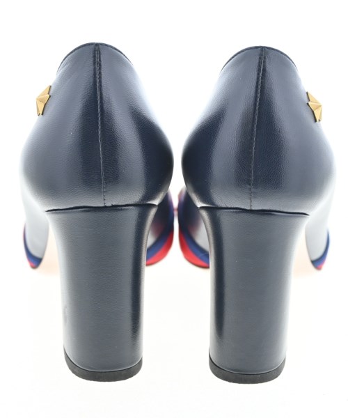 GUCCI（グッチ）パンプス 紺 サイズ:EU38(24.5cm位) レディース/2200681791053