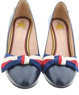 GUCCI（グッチ）パンプス 紺 サイズ:EU38(24.5cm位) レディース/2200681791053
