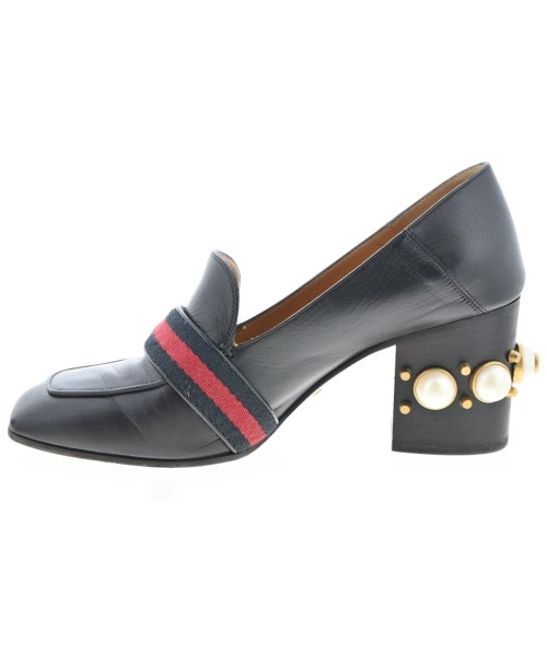 GUCCI（グッチ）パンプス 黒 サイズ:EU38(24.5cm位) レディース/2200681791084