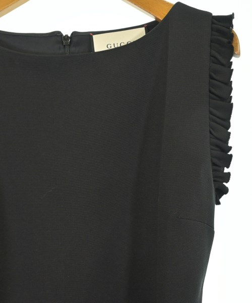 GUCCI（グッチ）ワンピース 黒 サイズ:42(L位) レディース/2200682134149