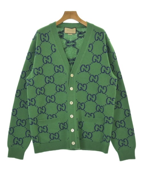 GUCCI(グッチ)カーディガン 緑 サイズ:M/2200693588047