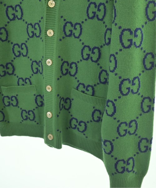 GUCCI（グッチ）カーディガン 緑 サイズ:M レディース/2200693588047