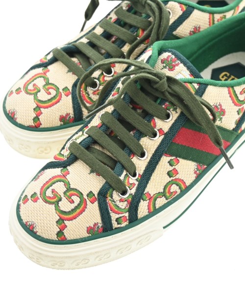 GUCCI（グッチ）スニーカー ベージュ サイズ:EU38 1/2(25cm位) レディース/2200693588078