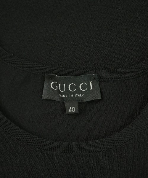 GUCCI（グッチ）ニット・セーター 黒 サイズ:40(M位) レディース/2200693647072