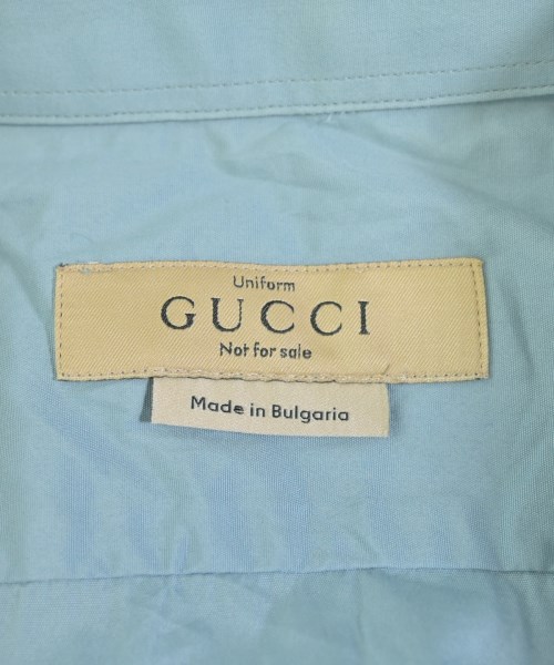 GUCCI（グッチ）カジュアルシャツ 青 サイズ:44(S位) メンズ/2200690242126