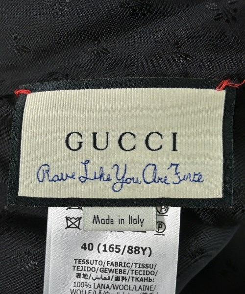 GUCCI（グッチ）カジュアルジャケット 黒 サイズ:40(M位) レディース/2200693874065