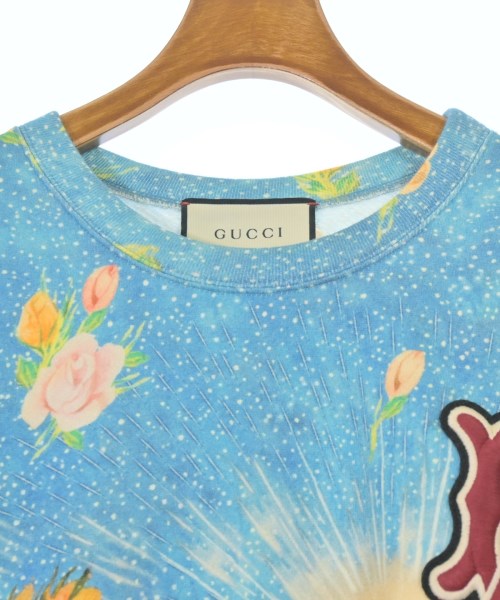 GUCCI（グッチ）スウェット 青 サイズ:M レディース/2200693874133