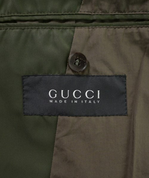 GUCCI（グッチ）トレンチコート 緑 サイズ:44(S位) メンズ/2200694035021